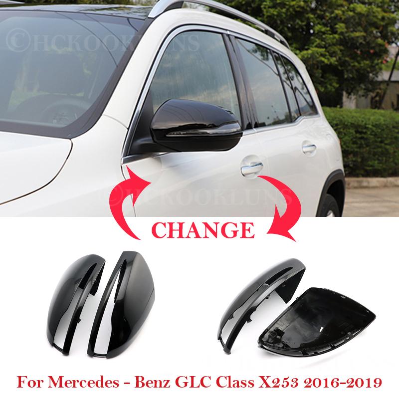 for benz Rear View Side Car Mirror Cover For Mercedes Benz GLC Class X253 2016 ~ car RearView Mirror Case Cover 2018 Black left-right
for benz Rear View Side Car Mirror Cover For Mercedes Benz GLC Class X253 2016 ~ car RearView Mirror Case Cover 2018 Black left-right