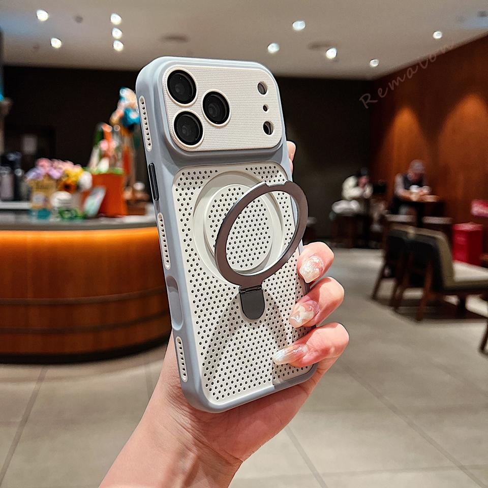 Stand Heat Dissipation Magnetic Phone Case For For Iphone 17 12 13 14 1 16 17 Pro Max Plus Shockproof Protector Cover For iPhone 12ProMAX
Stand Heat Dissipation Magnetic Phone Case For For Iphone 17 12 13 14 1 16 17 Pro Max Plus Shockproof Protector Cover For iPhone 12ProMAX