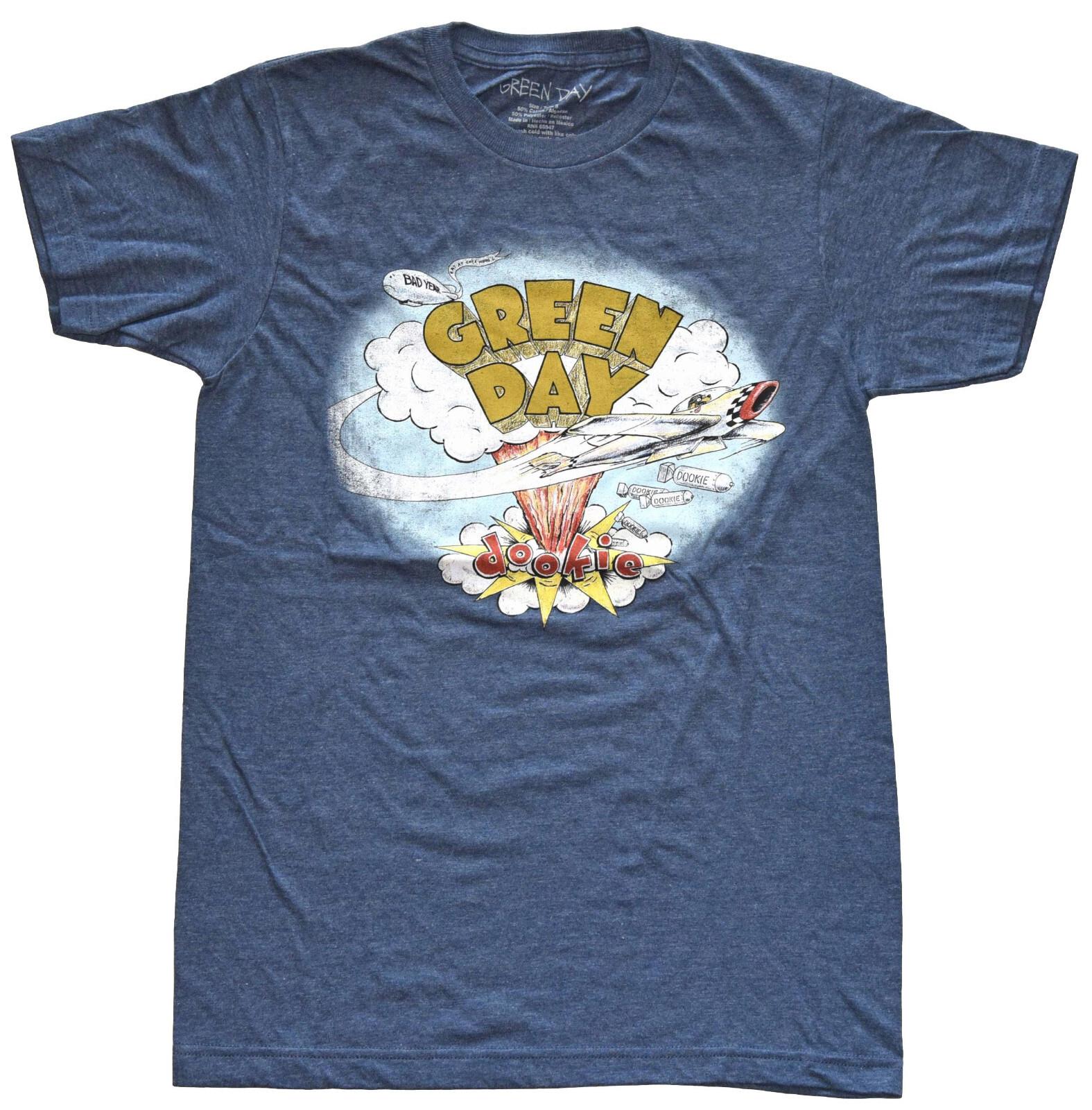 Green Day Dookie Navy Heather Men s Graphic T-Shirt New 2XL
Green Day Dookie Navy Heather Men s Graphic T-Shirt New 2XL