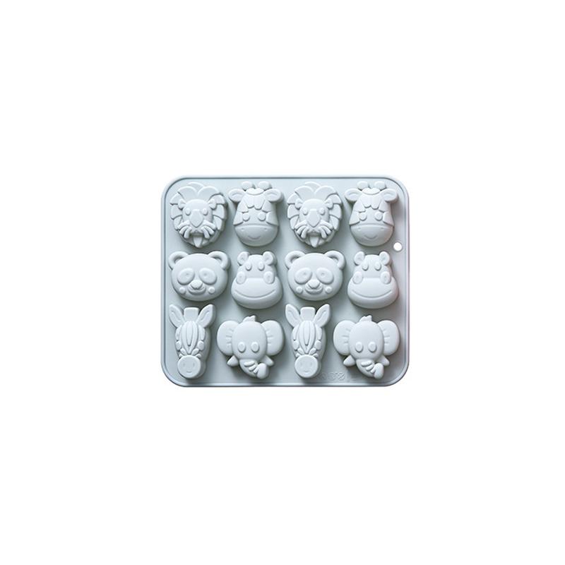 Animal Chocolate Mold - Cute Silicone Candy Mold With Panda, Elephant, Hippo, Lion Shapes, Multi-Purpose For Chocolate, Jelly синій
Animal Chocolate Mold - Cute Silicone Candy Mold With Panda, Elephant, Hippo, Lion Shapes, Multi-Purpose For Chocolate, Jelly синій