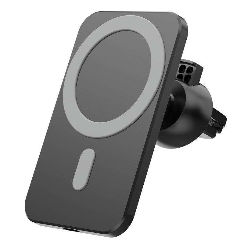 MagSafe Compatible Car Wireless Charger & Phone Holder for Apple & Samsung чорний
MagSafe Compatible Car Wireless Charger & Phone Holder for Apple & Samsung чорний