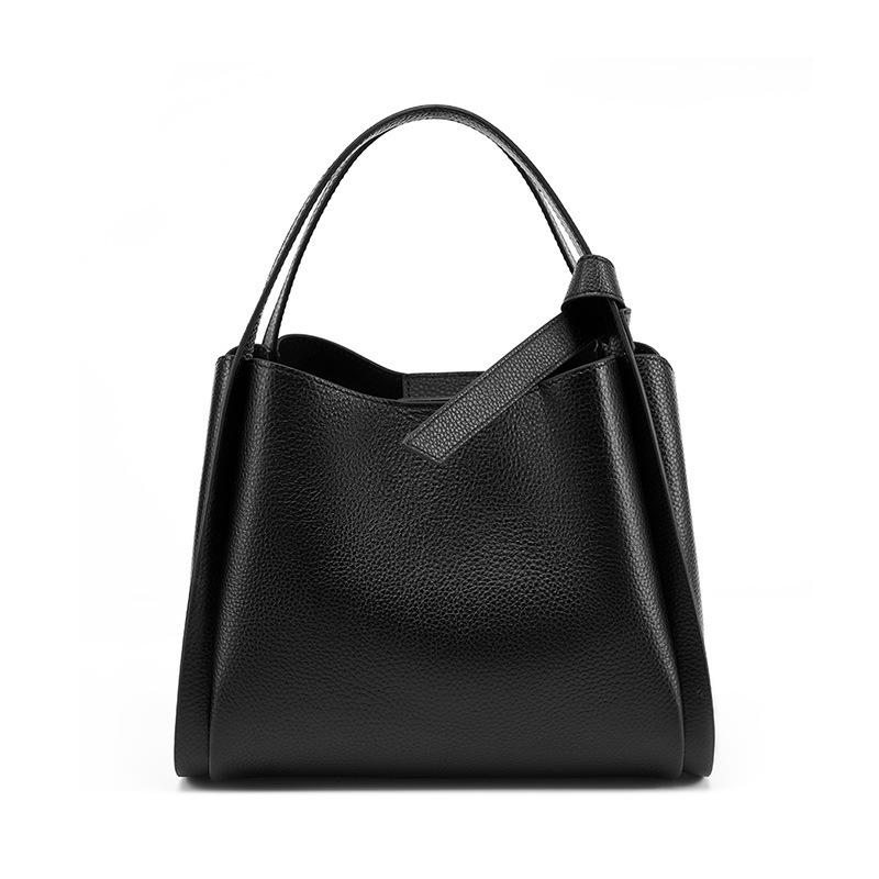Yan Genuine Leather Handbag Women S Vegetable Basket Send Mom Atmospheric Crossbody Bag Cowhide Bucket чорний
Yan Genuine Leather Handbag Women S Vegetable Basket Send Mom Atmospheric Crossbody Bag Cowhide Bucket чорний