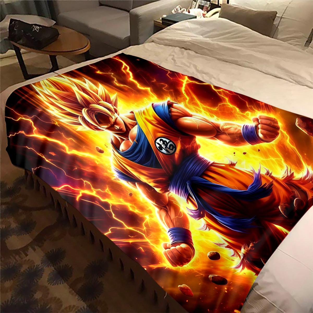 1 шт. Фланелева ковдра з принтом Dragon Ball Z, Висока якість, Для всіх сезонів, Декор для дому, Тепло та затишок, Ідеально для різдвяних подарунків 80cm x 120cm
1 шт. Фланелева ковдра з принтом Dragon Ball Z, Висока якість, Для всіх сезонів, Декор для дому, Тепло та затишок, Ідеально для різдвяних подарунків 80cm x 120cm