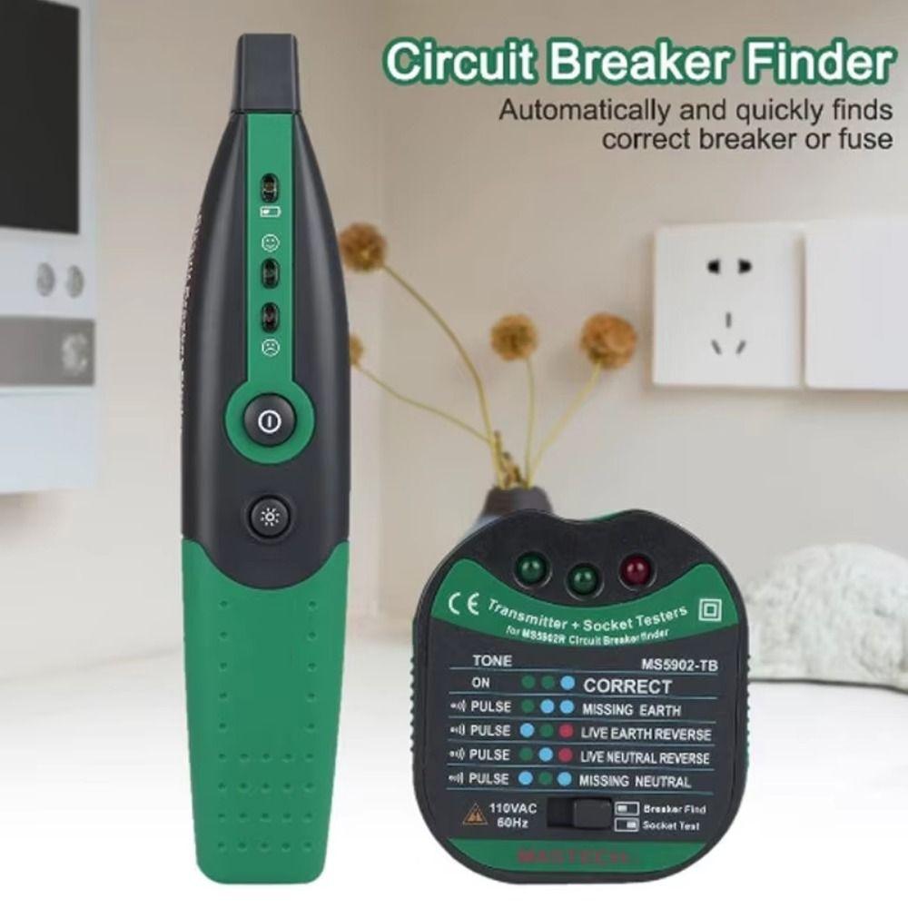Handheld Automatic Circuit Breaker Finder 220V /110V Circuit Tester Socket Tester Home, Office EU 220V Plug
Handheld Automatic Circuit Breaker Finder 220V /110V Circuit Tester Socket Tester Home, Office EU 220V Plug