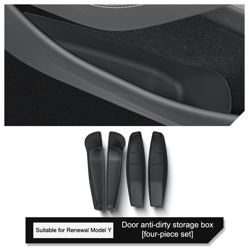 For Model Y 2025 Launch Juniper Car Door Side Storage Box Front Rear Tpe Door Storage Organizer Tray Interior Accessories ONE SIZE
For Model Y 2025 Launch Juniper Car Door Side Storage Box Front Rear Tpe Door Storage Organizer Tray Interior Accessories ONE SIZE
