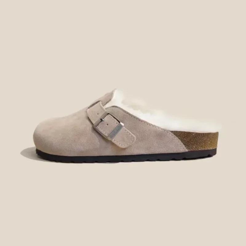 Fashion Women s Slippers 2024 Autumn Winter Leather Round Toe Slippers Couple Slippers Outdoor Casual Keep Warm Women Suede Slides Mujer 35 малиновый
Fashion Women s Slippers 2024 Autumn Winter Leather Round Toe Slippers Couple Slippers Outdoor Casual Keep Warm Women Suede Slides Mujer 35 малиновый