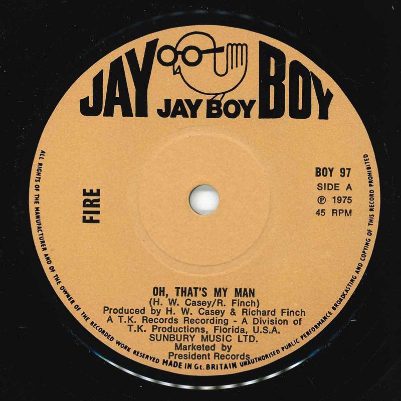 7-дюймовая пластинка FIRE Oh Thats My Man You Dont Know BOY97 Jay Boy 1975 UK SoulFunk Б/у
7-дюймовая пластинка FIRE Oh Thats My Man You Dont Know BOY97 Jay Boy 1975 UK SoulFunk Б/у