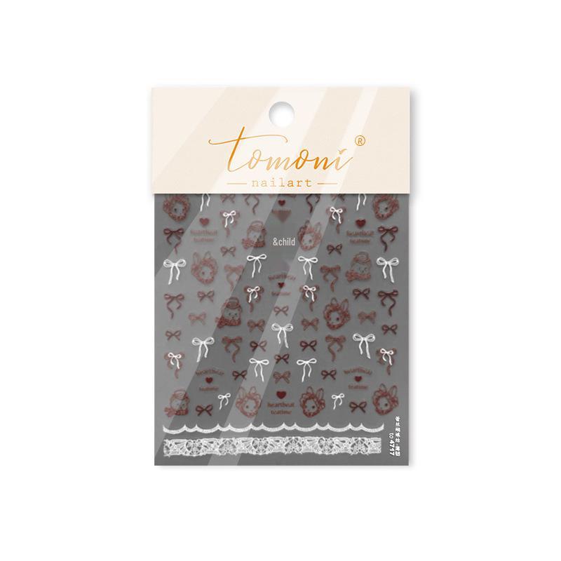Наклейки для ногтей Tomoni в балетном стиле с кружевом и бантом – Тонкие, прочные и трендовые японские нейл-арты
Наклейки для ногтей Tomoni в балетном стиле с кружевом и бантом – Тонкие, прочные и трендовые японские нейл-арты