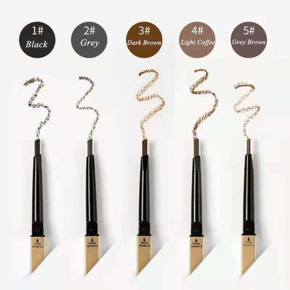 Waterproof Eyebrow Stick Sweatproof Eyebrow Pen With Brush Eyebrow Powder чёрный 
Waterproof Eyebrow Stick Sweatproof Eyebrow Pen With Brush Eyebrow Powder чёрный