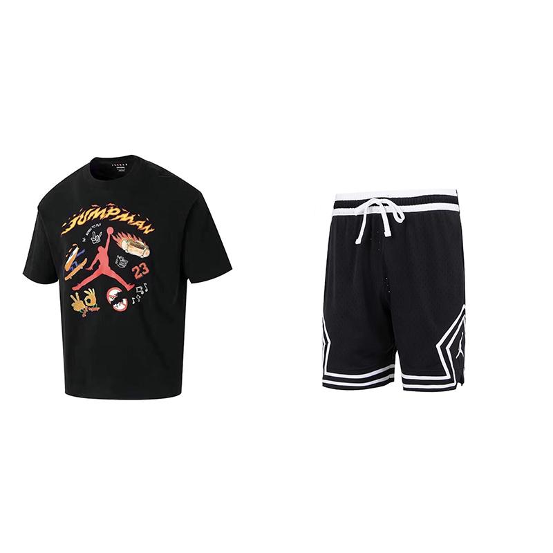 Jordan Breathable Basketball Color Block Striped Loose Running Жилет и свободные шорты с пятью точками, повседневный спортивный комплект HJ3965-010+DX1488-010 M
Jordan Breathable Basketball Color Block Striped Loose Running Жилет и свободные шорты с пятью точками, повседневный спортивный комплект HJ3965-010+DX1488-010 M