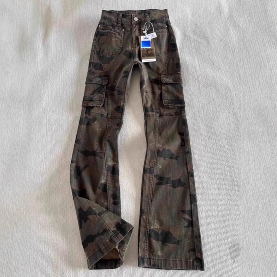 Women s Summer Camo Micro-Flare Jeans: Retro High Street Slimming Cargo Pants 3XL
Women s Summer Camo Micro-Flare Jeans: Retro High Street Slimming Cargo Pants 3XL