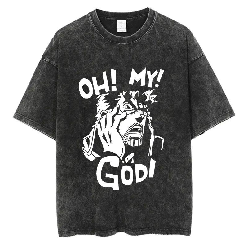 Vintage Washed TShirt Unisex Summer Hip Hop Streetwear Tshirt JoJo Bizarre Adventure Anime Print Cotton Casual Short Sleeve Tshirt 2XL
Vintage Washed TShirt Unisex Summer Hip Hop Streetwear Tshirt JoJo Bizarre Adventure Anime Print Cotton Casual Short Sleeve Tshirt 2XL