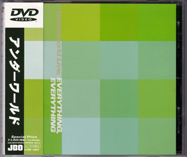 DVD UNDERWORLD Everything Everything Underworld V2BI1001 JBO 2000 Japan ObiDance Electronica Used
DVD UNDERWORLD Everything Everything Underworld V2BI1001 JBO 2000 Japan ObiDance Electronica Used