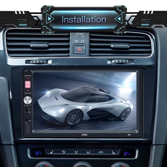 X4 Полезный автомобильный Mp5-плеер Hd Video Легкая карта Tf 
X4 Полезный автомобильный Mp5-плеер Hd Video Легкая карта Tf