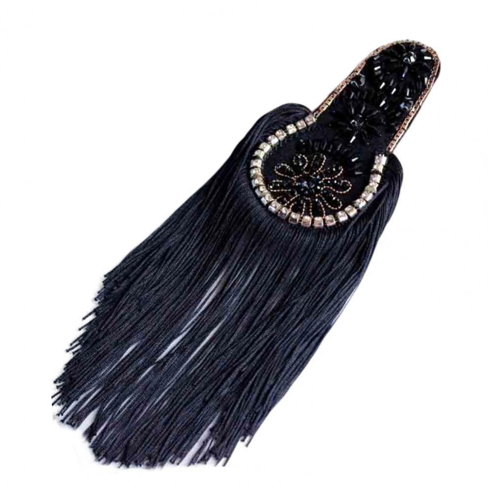 Cool Tassel Epaulette Breastpin Vintage Brooch Epaulette Western-style clothes чёрный
Cool Tassel Epaulette Breastpin Vintage Brooch Epaulette Western-style clothes чёрный