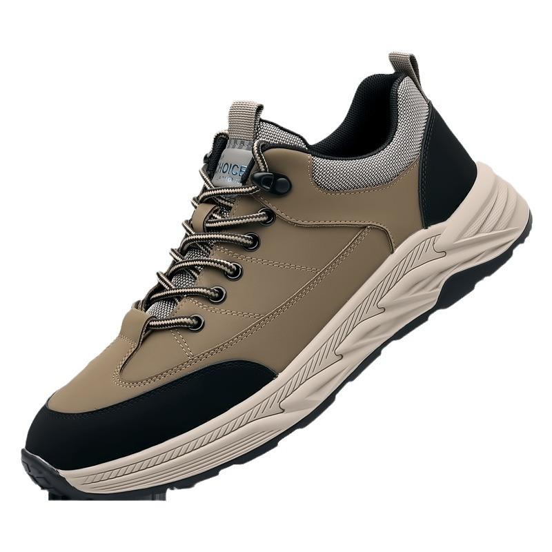 Осенняя новая обувь для мужчин из натуральной кожи, повседневная обувь для активного отдыха, походная обувь, уличные кроссовки на шнуровке 44
Осенняя новая обувь для мужчин из натуральной кожи, повседневная обувь для активного отдыха, походная обувь, уличные кроссовки на шнуровке 44