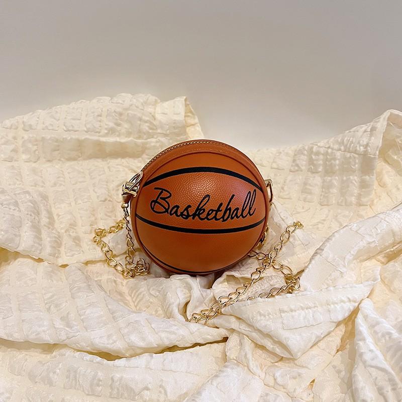 Internet Celebrity Basketball Bag Niche Mini Female Ins Personalized Chain Cross-body Change Key Mouth Red Envelope коричневий
Internet Celebrity Basketball Bag Niche Mini Female Ins Personalized Chain Cross-body Change Key Mouth Red Envelope коричневий