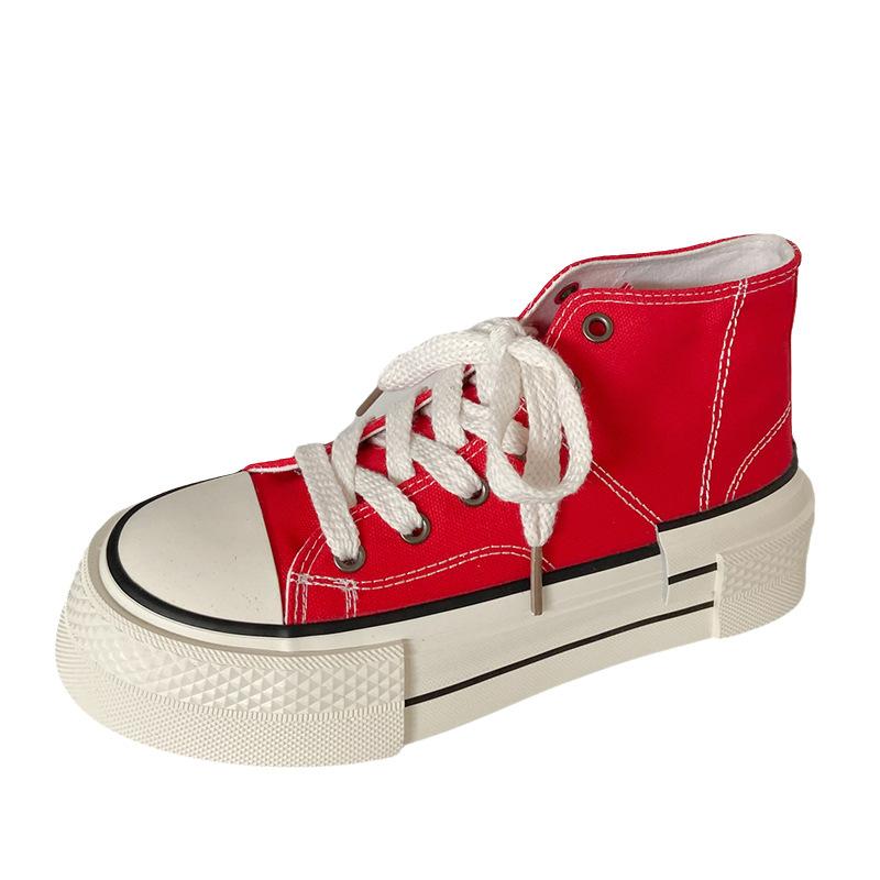 6384 geometric platform canvas shoes women s 2024 new spring little white shoes retro Hong Kong flavor round head heightening board shoes 40 червоний
6384 geometric platform canvas shoes women s 2024 new spring little white shoes retro Hong Kong flavor round head heightening board shoes 40 червоний