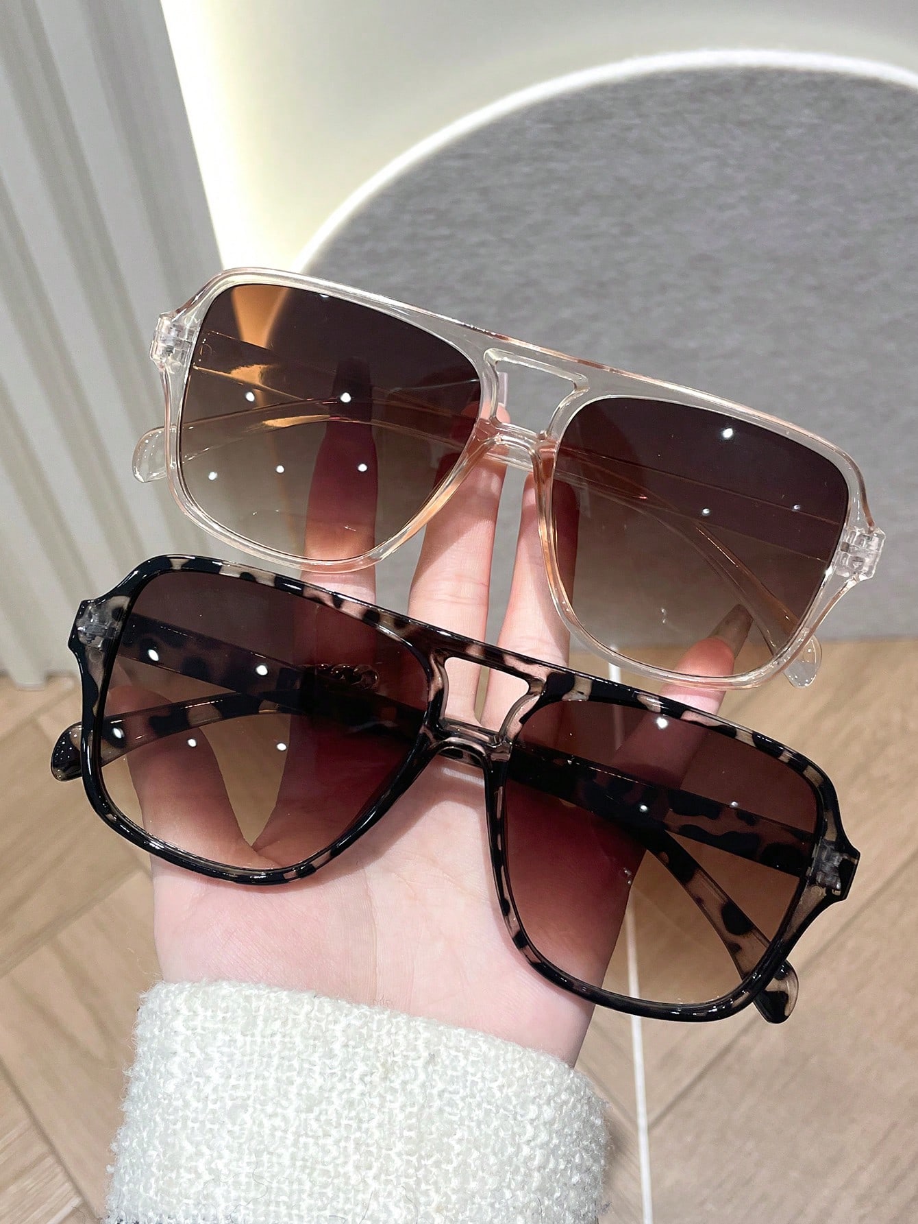 2/4 шт. Модные солнцезащитные очки кошачий глаз пилот в пластиковой оправе для женщин и мужчин, для повседневной жизни, солнцезащитные очки, аксессуары для очков.
2/4 шт. Модные солнцезащитные очки кошачий глаз пилот в пластиковой оправе для женщин и мужчин, для повседневной жизни, солнцезащитные очки, аксессуары для очков.