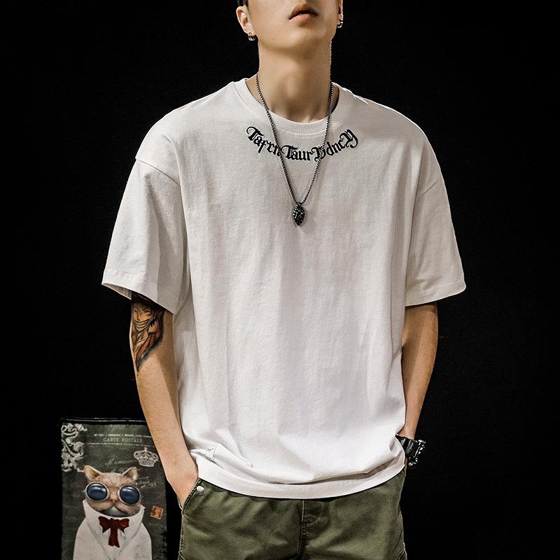 Американская вышивка универсальная эластичная посадка морщинистая свободная мужская футболка с коротким рукавом модные топы с коротким рукавом удобная легкая футболка 8XL белый
Американская вышивка универсальная эластичная посадка морщинистая свободная мужская футболка с коротким рукавом модные топы с коротким рукавом удобная легкая футболка 8XL белый