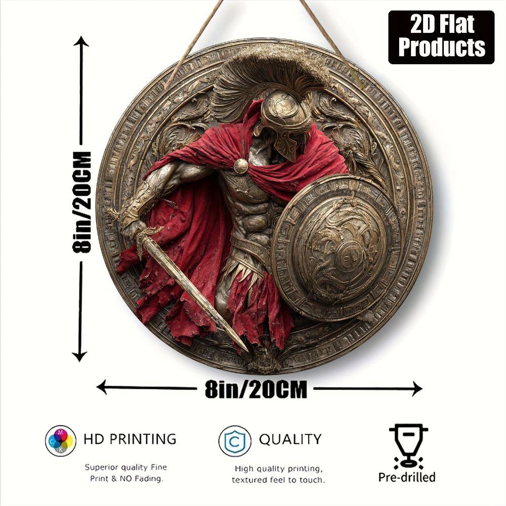 Medieval Knight Round Metal Logo Badge 20cm
Medieval Knight Round Metal Logo Badge 20cm