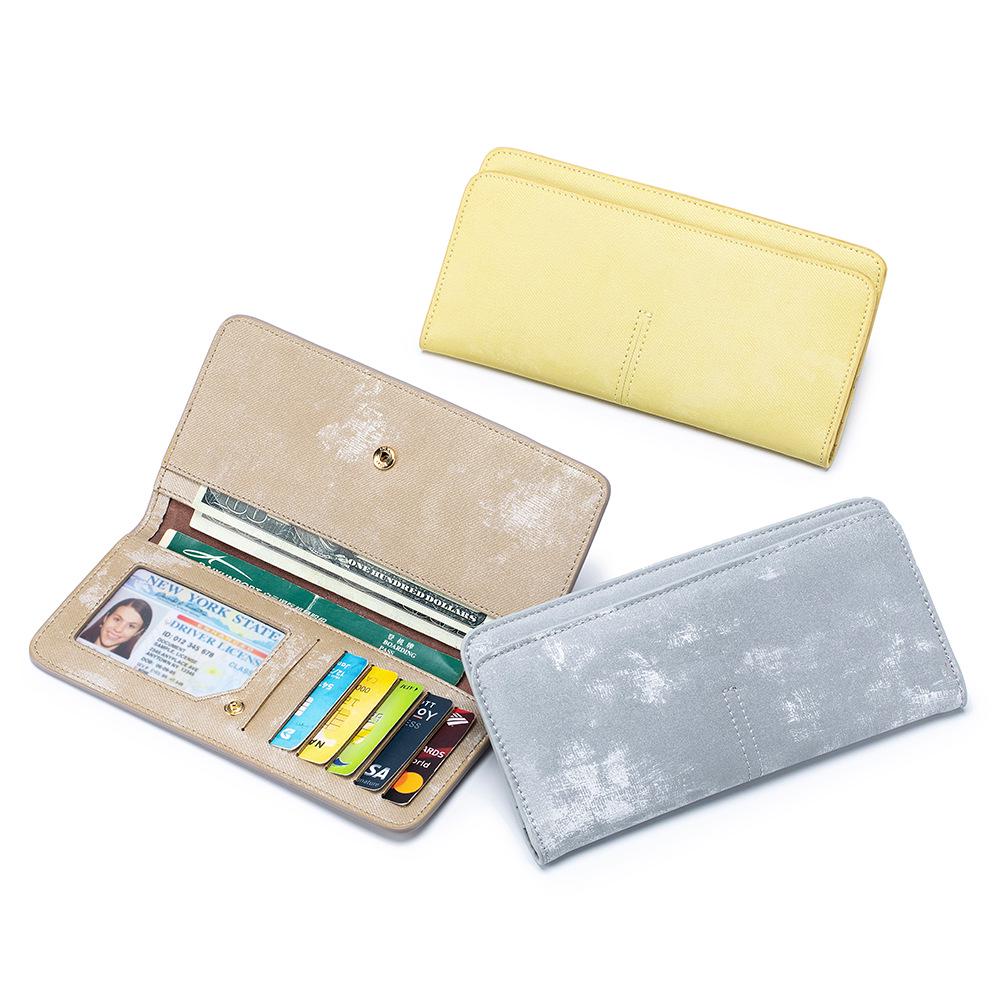 European & American Ultra-Thin Women s Soft Leather Wallet with Multi-Card Slots & Buckle - 2024 New Style
European & American Ultra-Thin Women s Soft Leather Wallet with Multi-Card Slots & Buckle - 2024 New Style