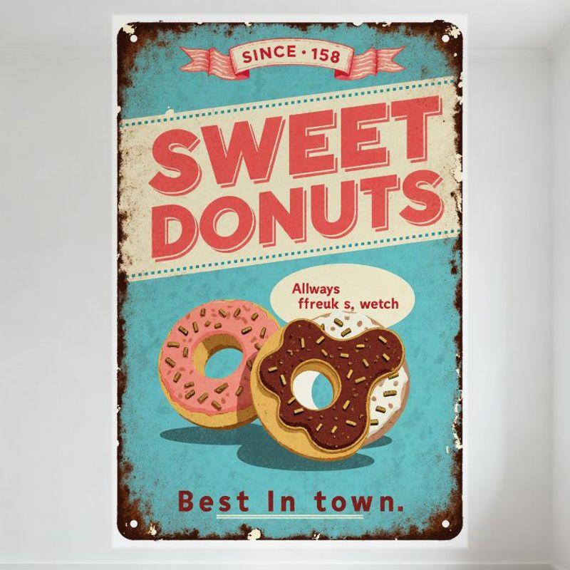 Vintage - Style Metal Tin Sign for Home Decor, Wall Art Decoration with Retro Design, Perfect for Café, Bar, Man Cave, Restauran 20x30cm(7.8x11.8inch)
Vintage - Style Metal Tin Sign for Home Decor, Wall Art Decoration with Retro Design, Perfect for Café, Bar, Man Cave, Restauran 20x30cm(7.8x11.8inch)
