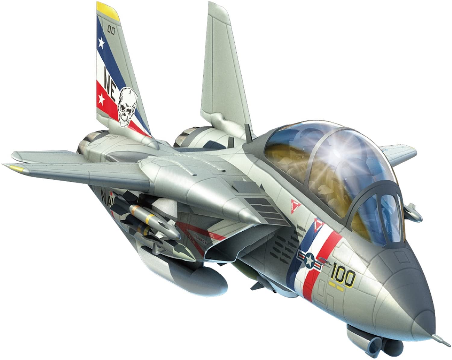 Freedom Model Kit Freedom Model Kit Compact Series US Navy Tomcat Bounty Hunters Plastic Model FRE162062 F-14D VF-2
Freedom Model Kit Freedom Model Kit Compact Series US Navy Tomcat Bounty Hunters Plastic Model FRE162062 F-14D VF-2