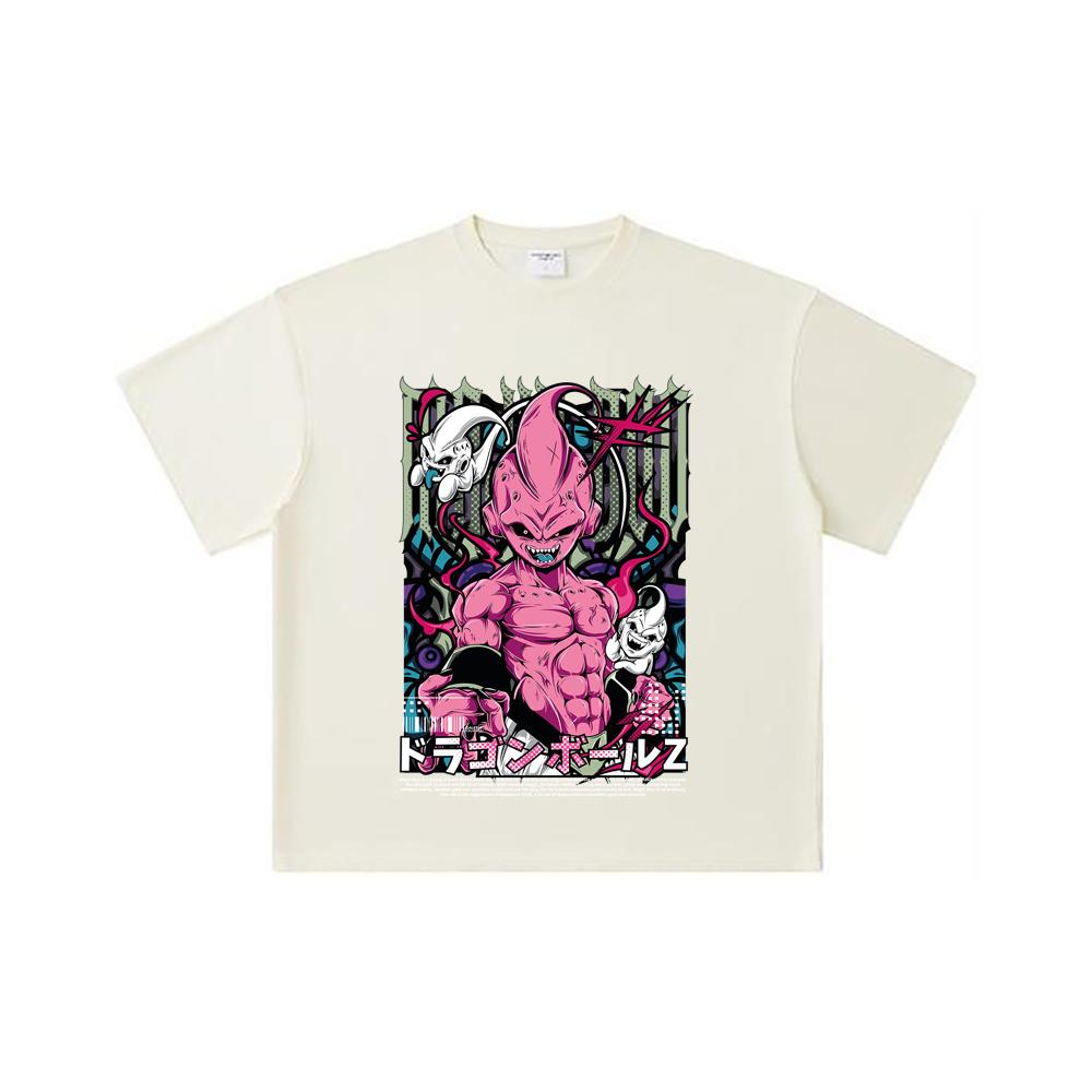 260 GSM Double Yarn 32 Count 100% Cotton Dragon Ball V67 Majin Buu Print Unisex Heavy Cotton T Shirt S абрикосовый
260 GSM Double Yarn 32 Count 100% Cotton Dragon Ball V67 Majin Buu Print Unisex Heavy Cotton T Shirt S абрикосовый