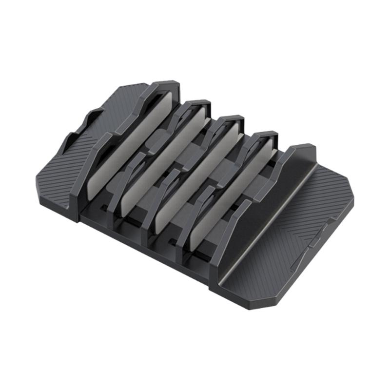 Space Saving Notebook Shelf Holder ABS Laptop Stand Easy Assembly Desk Orgamnization for 4/6 Devices чорний
Space Saving Notebook Shelf Holder ABS Laptop Stand Easy Assembly Desk Orgamnization for 4/6 Devices чорний