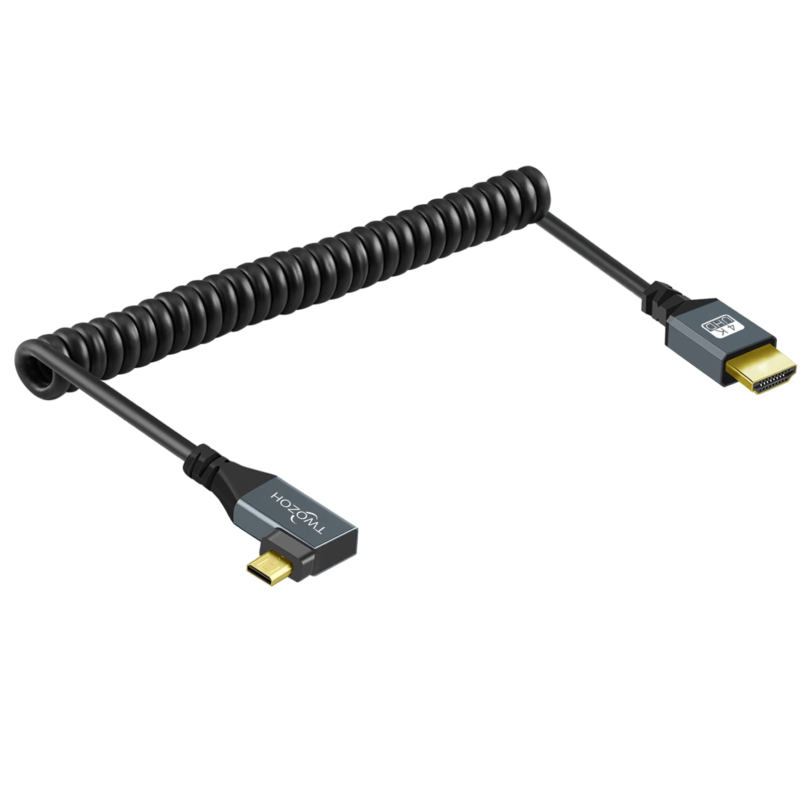 Кабель-адаптер Twozoh Micro HDMI - HDMI, нейлоновый, оплетенный, 90-градусный, кабель Micro HDMI Male - HDMI Female, тип D, совместимый с левым расположением (Тип А)
Кабель-адаптер Twozoh Micro HDMI - HDMI, нейлоновый, оплетенный, 90-градусный, кабель Micro HDMI Male - HDMI Female, тип D, совместимый с левым расположением (Тип А)