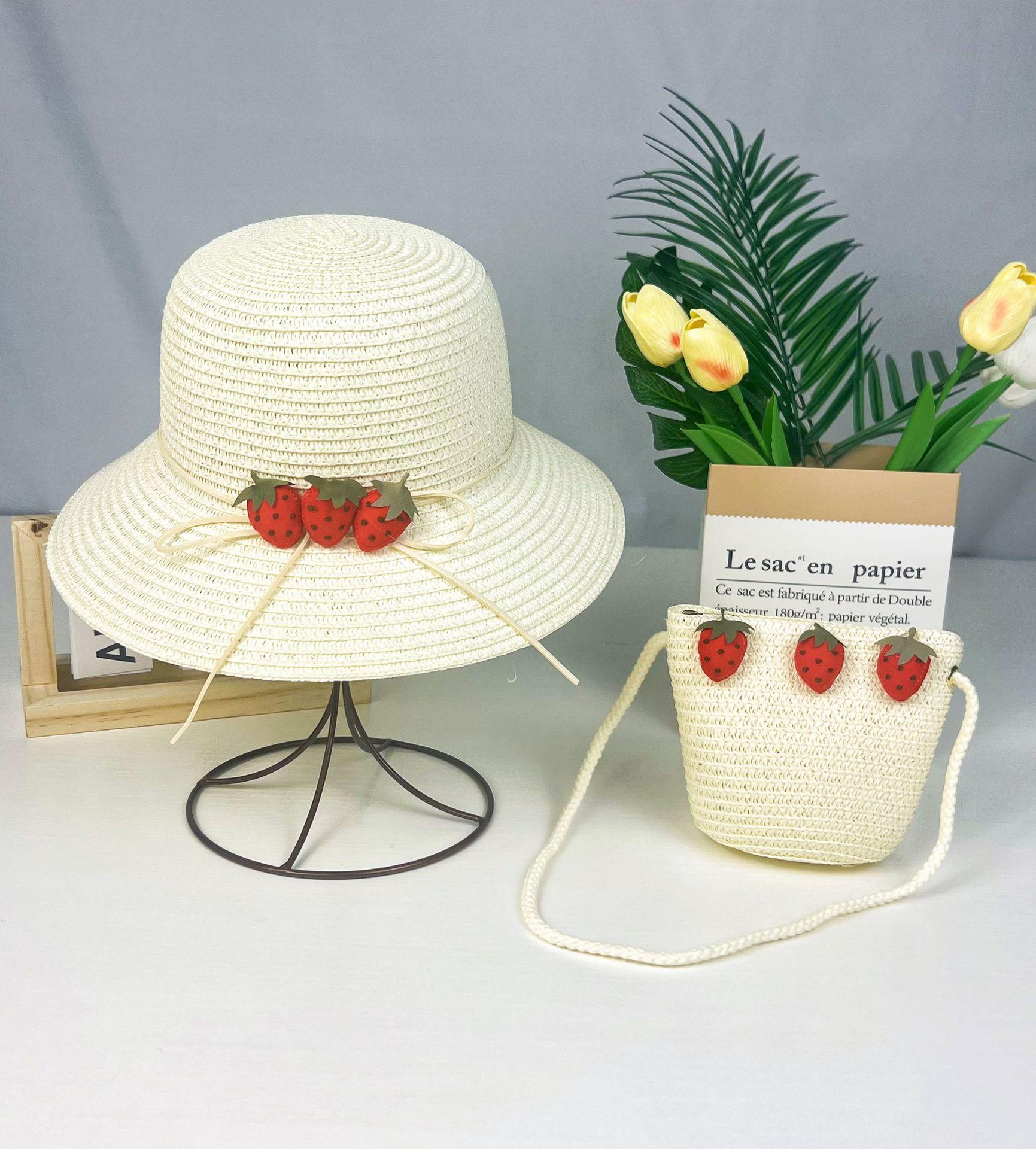 Strawberry Wide Brim Summer Beach Hat for Kids Small Bag (14*12cm) кремовый
Strawberry Wide Brim Summer Beach Hat for Kids Small Bag (14*12cm) кремовый