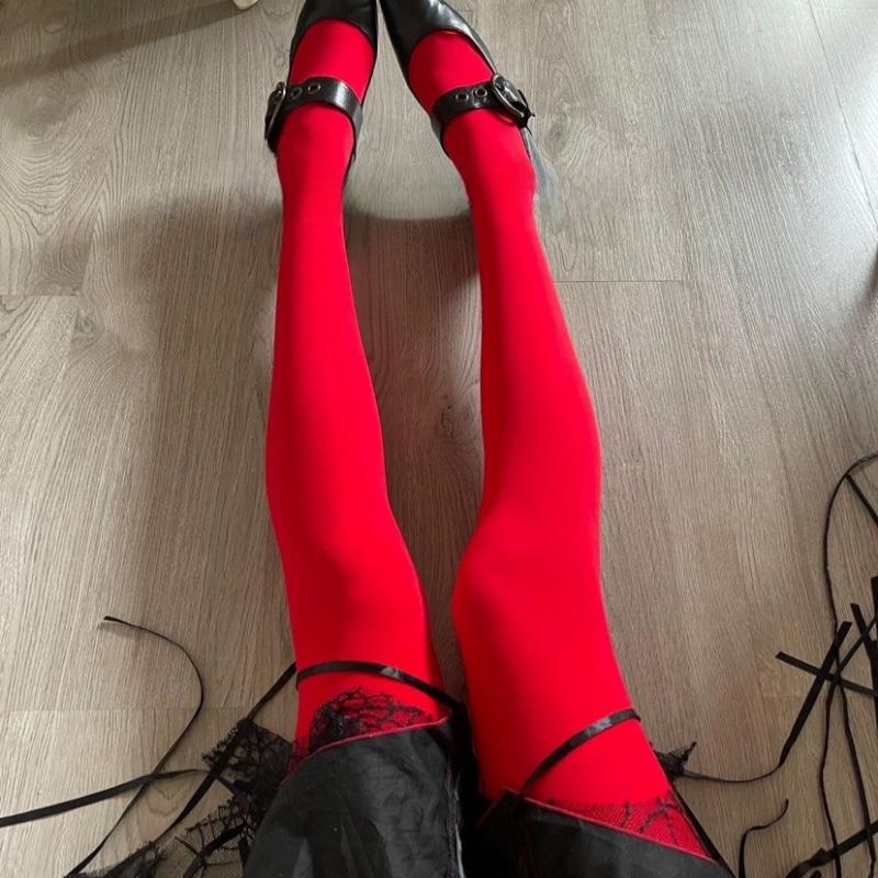 Red Pantyhose Female Retro Velvet Fall And Winter Bottoming Pants Outside Wearing Thin Natal Tight Shaping Bottoming Socks One Size
Red Pantyhose Female Retro Velvet Fall And Winter Bottoming Pants Outside Wearing Thin Natal Tight Shaping Bottoming Socks One Size