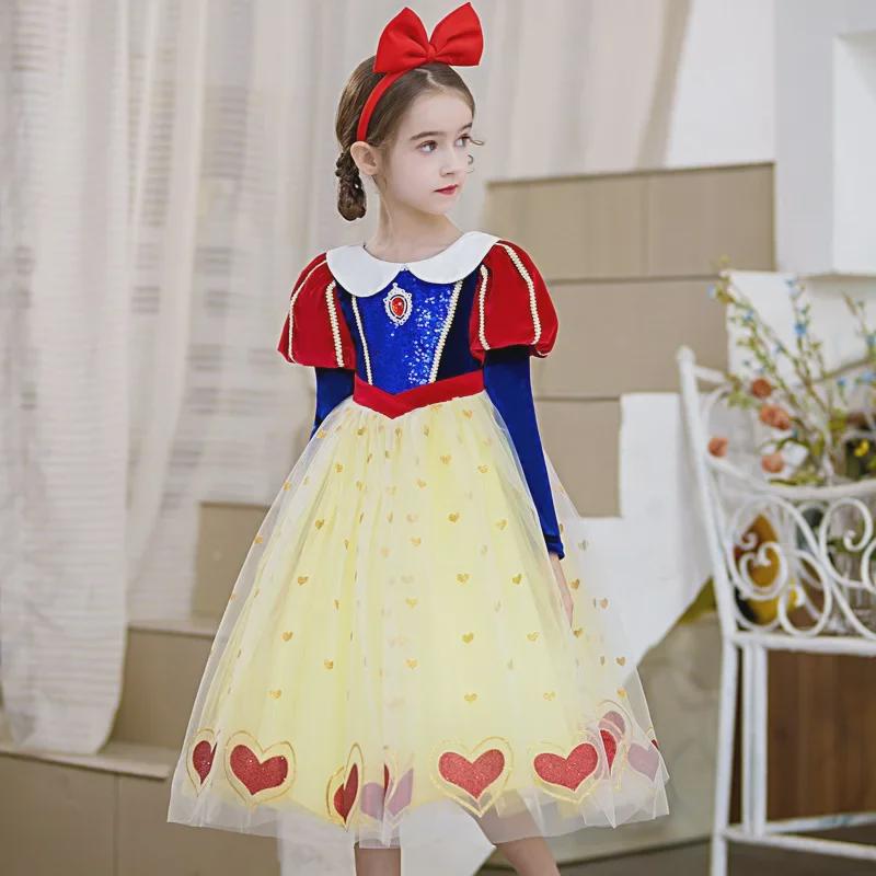 Весеннее праздничное платье принцессы Эльзы и Белоснежки 2024 года для маленьких девочек 150cm
Весеннее праздничное платье принцессы Эльзы и Белоснежки 2024 года для маленьких девочек 150cm
