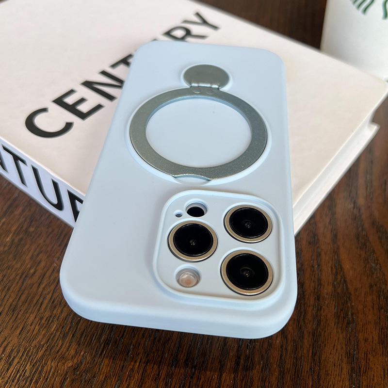Rotating Stand Liquid Silicone Case for iPhone 17/16/15 Pro Max with Magnetic Full Coverage iPhone 14 Pro
Rotating Stand Liquid Silicone Case for iPhone 17/16/15 Pro Max with Magnetic Full Coverage iPhone 14 Pro