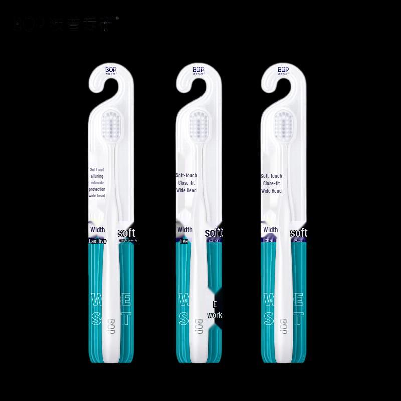 Bop Pop Density Soft Bristle Wide Head Toothbrush 3-Pack
Bop Pop Density Soft Bristle Wide Head Toothbrush 3-Pack