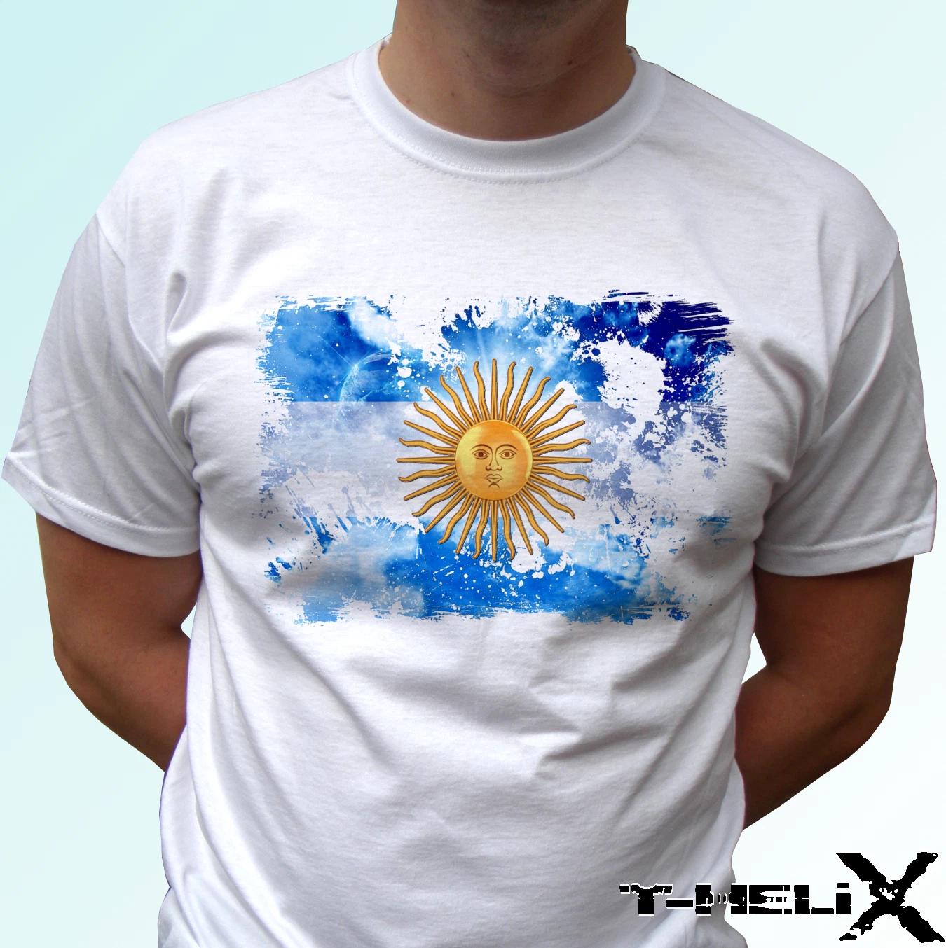 Argentina Flag - white kids boys T-Shirt top country design - s s kids baby sizes 140
Argentina Flag - white kids boys T-Shirt top country design - s s kids baby sizes 140