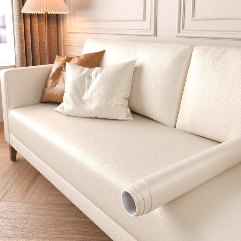 0.45mm Thick Self-Adhesive Faux Leather Patch Sofa Repair Sticker, Seat Couch Tear Aid Furniture Renovation Tape 30cm* 50cm слонова кістка
0.45mm Thick Self-Adhesive Faux Leather Patch Sofa Repair Sticker, Seat Couch Tear Aid Furniture Renovation Tape 30cm* 50cm слонова кістка