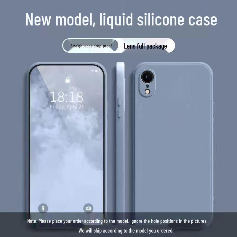Apple XR Liquid Silicone Case: Anti-Drop, Full Coverage, Solid Color, Skin-Friendly Protective Cover Apple XR
Apple XR Liquid Silicone Case: Anti-Drop, Full Coverage, Solid Color, Skin-Friendly Protective Cover Apple XR