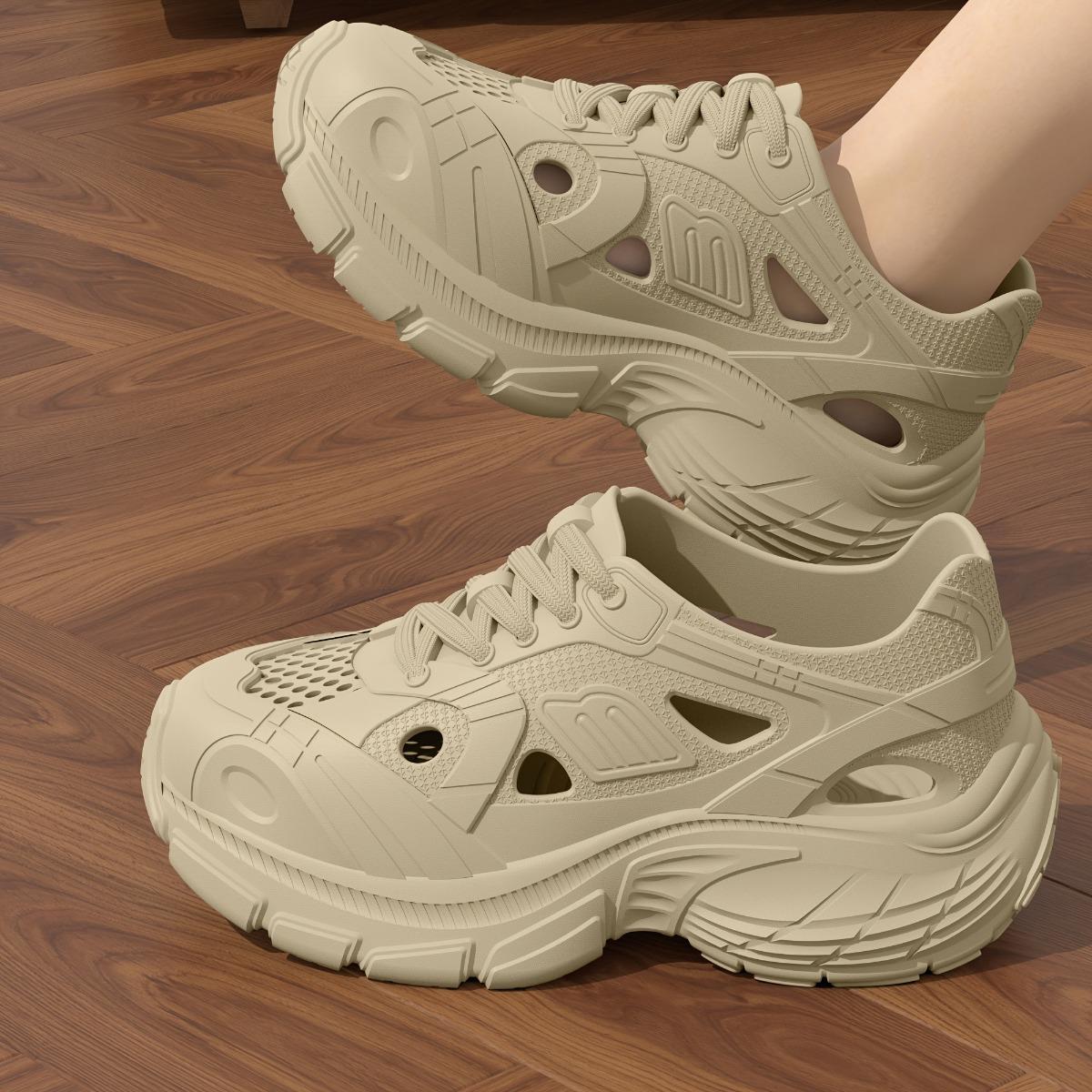 Unisex Casual Shoes - Thick Sole, Lightweight Breathable Design, Outdoor Walking Shoes, Shock-absorbing and Comfortable for Daily Wear 36-37
Unisex Casual Shoes - Thick Sole, Lightweight Breathable Design, Outdoor Walking Shoes, Shock-absorbing and Comfortable for Daily Wear 36-37