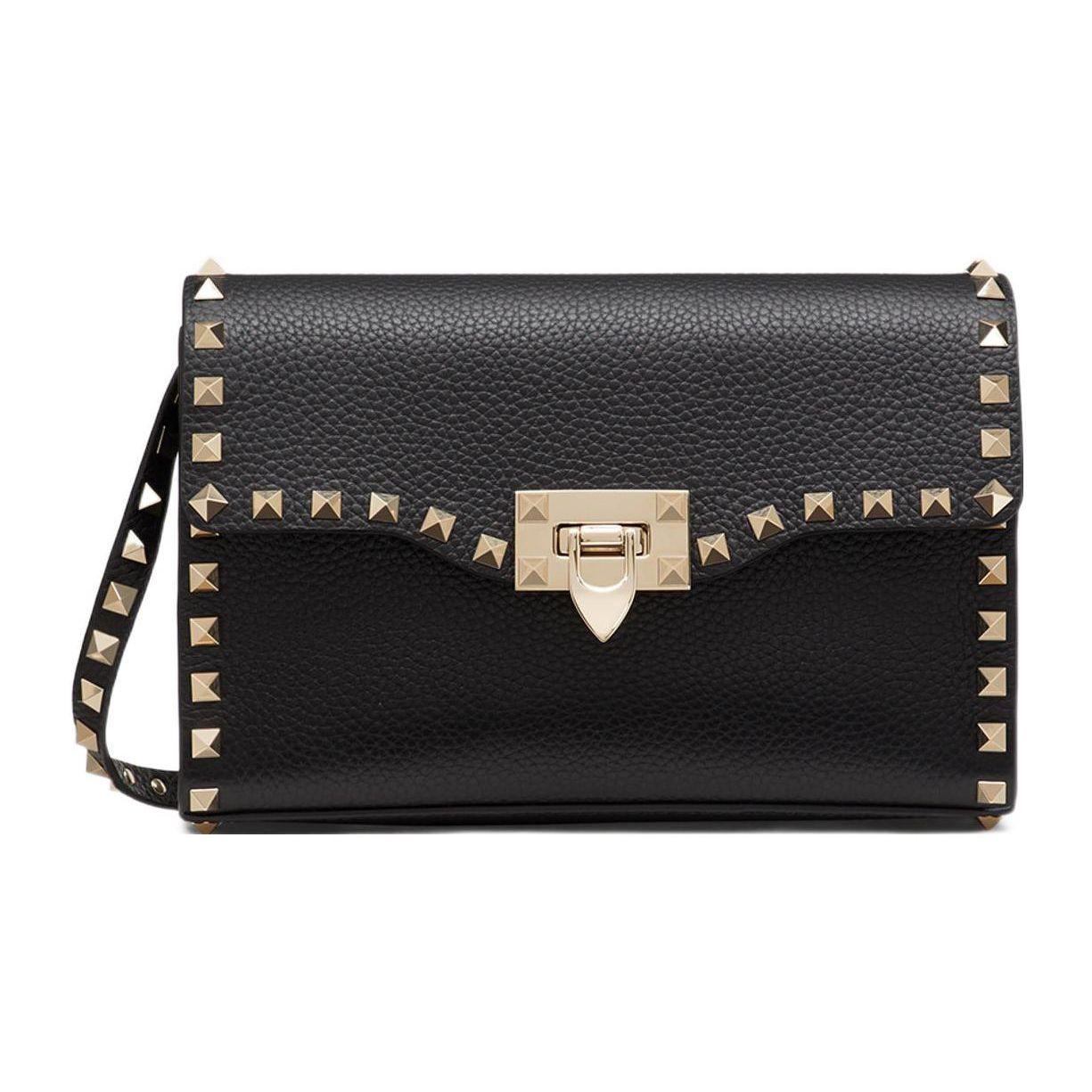 Valentino Rockstud Studded Flap Closure Small Calfskin Messenger Bag Women bags Black VW2B0181VSF0NO Basic Set (Bag+Dust Bag)
Valentino Rockstud Studded Flap Closure Small Calfskin Messenger Bag Women bags Black VW2B0181VSF0NO Basic Set (Bag+Dust Bag)