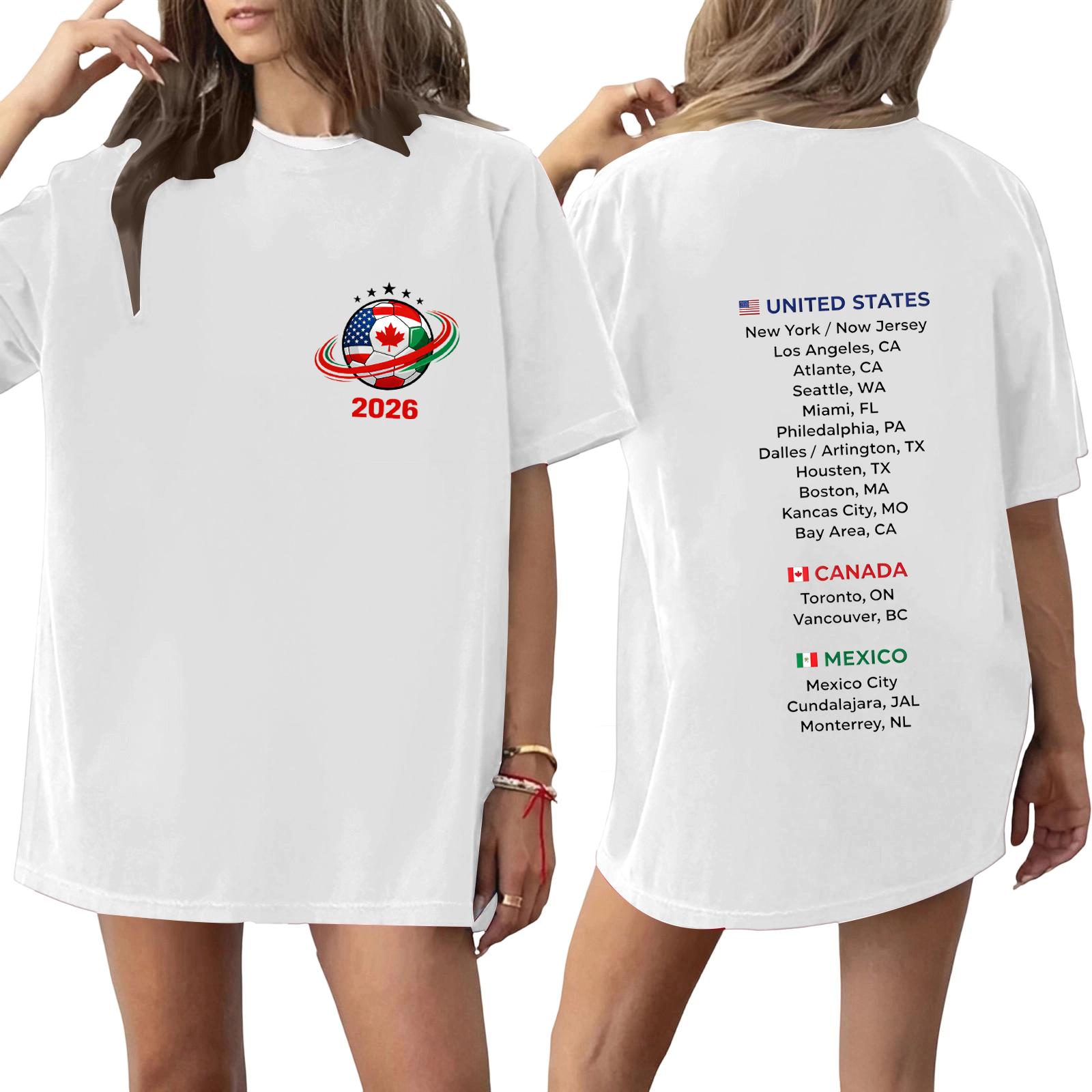 Women s Fashionable Casual Short Sleeved Printed T-Shirt Round Neck Top XL білий
Women s Fashionable Casual Short Sleeved Printed T-Shirt Round Neck Top XL білий