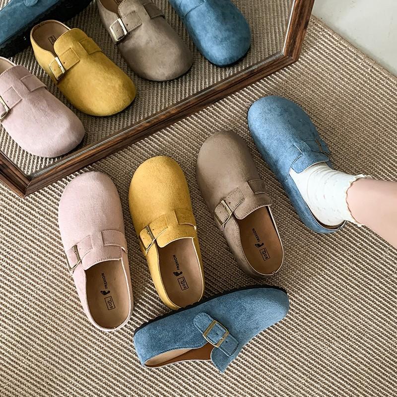 Retro fashion outer wear flat-bottomed bag head slippers 2025 spring new lazy one-pedal thick-soled slippers women 40 синій
Retro fashion outer wear flat-bottomed bag head slippers 2025 spring new lazy one-pedal thick-soled slippers women 40 синій