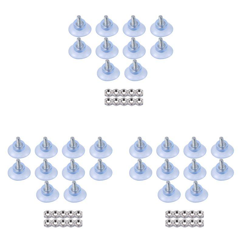 ABUL-30 Pcs Rubber Strong Suction Cup Replacements For Glass Table Tops With M6 Screw срібний
ABUL-30 Pcs Rubber Strong Suction Cup Replacements For Glass Table Tops With M6 Screw срібний