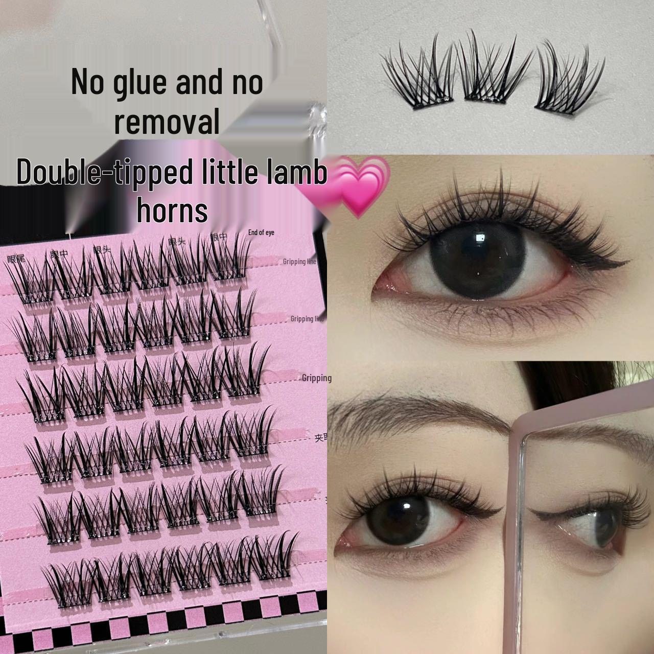 Honey Little Box - Double-Pointed, Glue-Free Natural False Eyelashes for a Photogenic, No-Makeup Look, and Sweet Girl Style.
Honey Little Box - Double-Pointed, Glue-Free Natural False Eyelashes for a Photogenic, No-Makeup Look, and Sweet Girl Style.