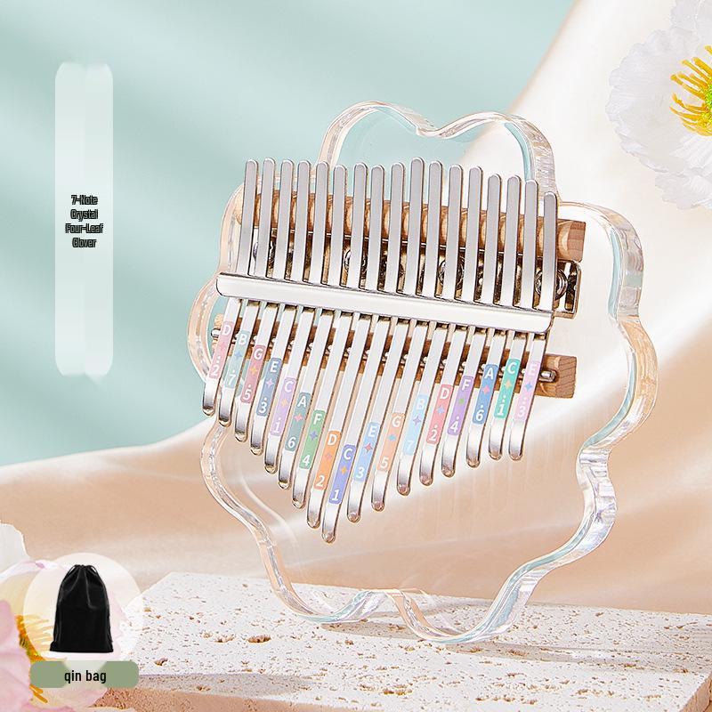 21-Key Acrylic Thumb Piano - Kalimba Musical Instrument
21-Key Acrylic Thumb Piano - Kalimba Musical Instrument