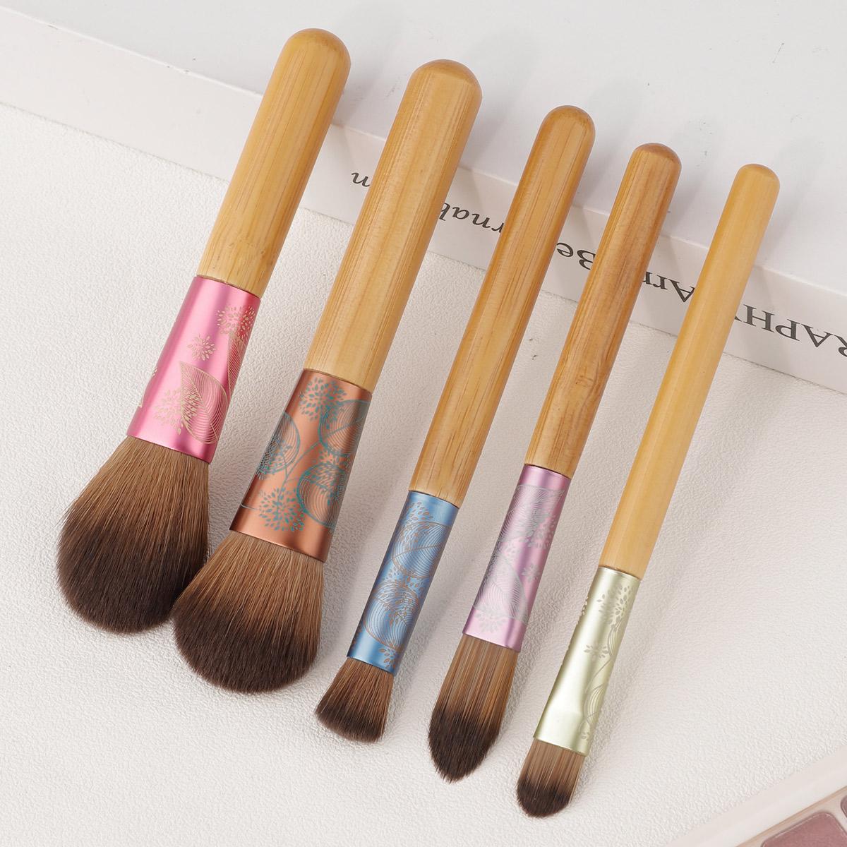 Mini 5pcs Makeup Brushes Set Beginner Brushes On-the-go Portable Travel Set Brushes
Mini 5pcs Makeup Brushes Set Beginner Brushes On-the-go Portable Travel Set Brushes