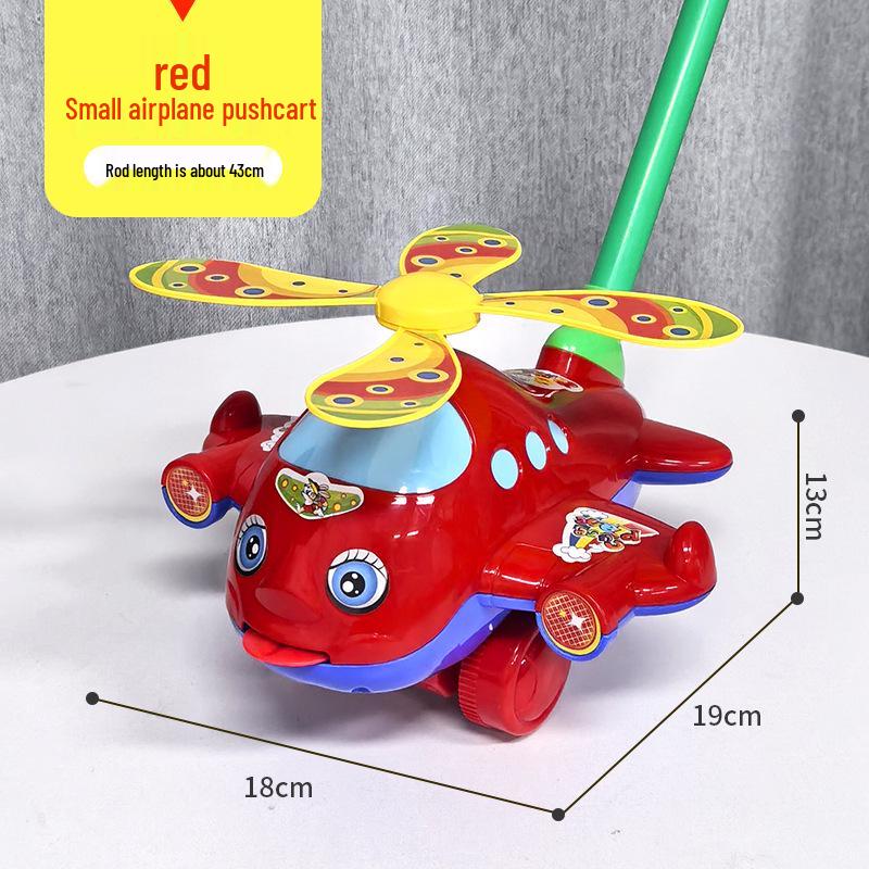 Infant Airplane Push Walker Stroller with Rattle - Single Handle for Learning to Walk
Infant Airplane Push Walker Stroller with Rattle - Single Handle for Learning to Walk