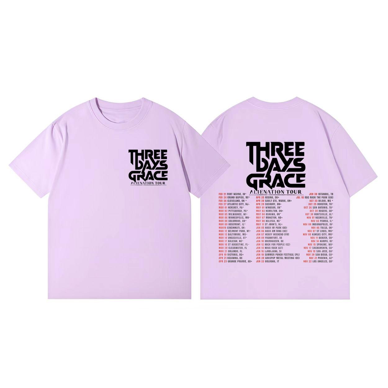 Three Days Grace Alienation Tour 2026 Tshirt Fashion Rock Short Sleeve Tshirts Men Women Casual Oversized Tshirt Streetwear 4XL
Three Days Grace Alienation Tour 2026 Tshirt Fashion Rock Short Sleeve Tshirts Men Women Casual Oversized Tshirt Streetwear 4XL