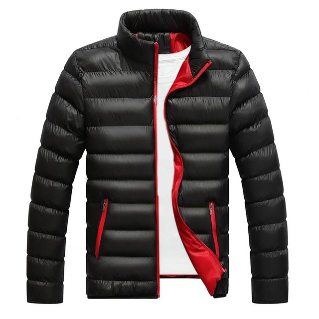 Winter Warm Thick Jackets for Men Casual Men Coats Solid Stand Collar Male Windbreak Cotton Padded Down Jackets Chaquetas XXXXL чорний
Winter Warm Thick Jackets for Men Casual Men Coats Solid Stand Collar Male Windbreak Cotton Padded Down Jackets Chaquetas XXXXL чорний
